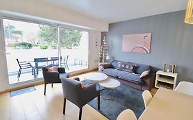 Bel apt 6 pers, 2 chambres avec balcon et parking